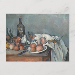 Paul Cezanne - Still Life with Onions Postcard