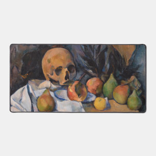 Paul Cezanne - Still Life with Skull Desk Mat