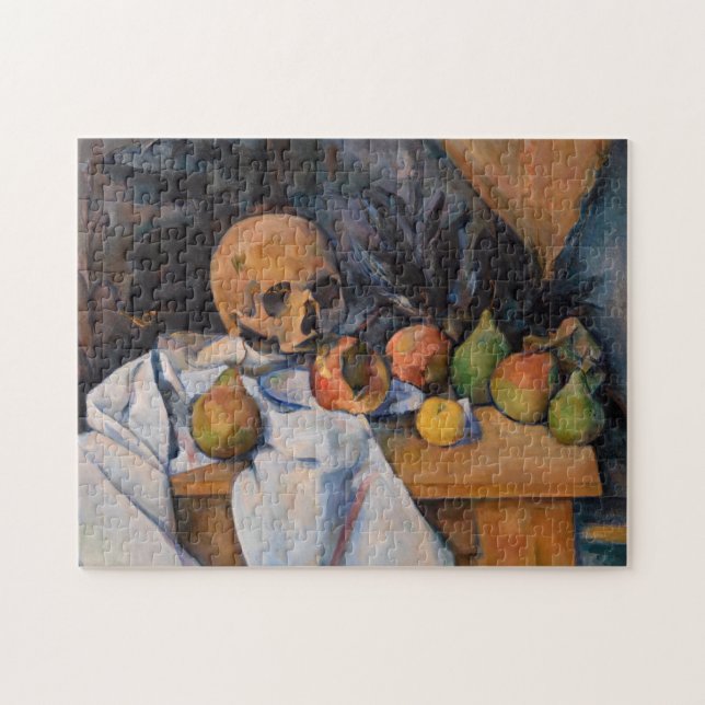 Paul Cezanne - Still Life with Skull Jigsaw Puzzle (Horizontal)