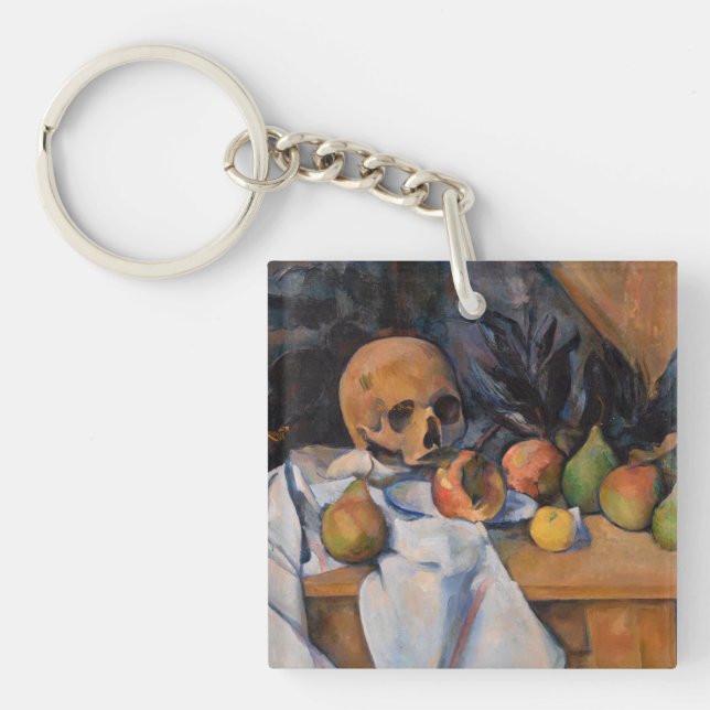 Paul Cezanne - Still Life with Skull Key Ring (Front)