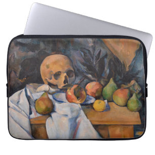 Paul Cezanne - Still Life with Skull Laptop Sleeve