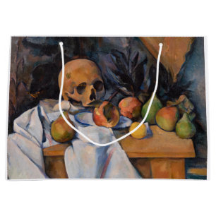 Paul Cezanne - Still Life with Skull Large Gift Bag