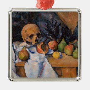 Paul Cezanne - Still Life with Skull Metal Tree Decoration