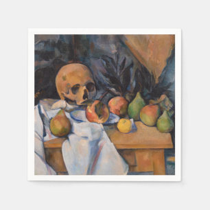 Paul Cezanne - Still Life with Skull Napkin