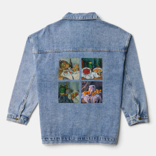 Paul Cezanne - Still Lifes Masterpieces Selection Denim Jacket