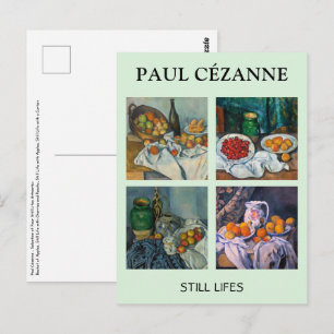 Paul Cezanne  - Still Lifes Masterpieces Selection Postcard