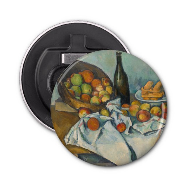 Paul Cezanne - The Basket of Apples Bottle Opener (Front)
