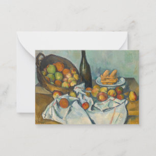 Paul Cezanne - The Basket of Apples Card