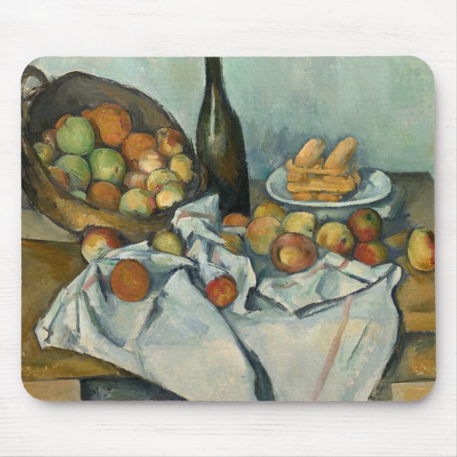 Paul Cezanne - The Basket of Apples Mouse Mat (Front)