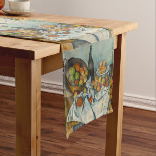 Paul Cezanne - The Basket of Apples Short Table Runner
