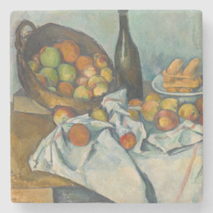Paul Cezanne - The Basket of Apples Stone Coaster