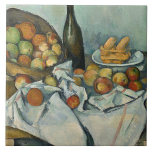 Paul Cezanne - The Basket of Apples Tile