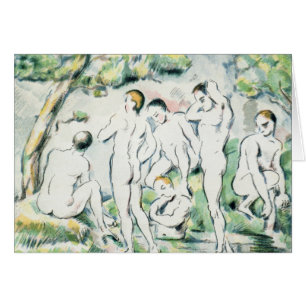 Paul Cezanne   The Bathers, Small plate