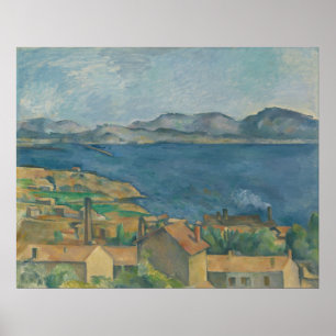 Paul Cézanne - The Bay of Marseilles Poster