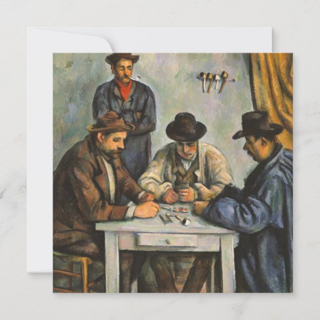 Paul Cezanne - The Card Players (Front)