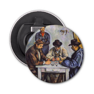 Paul Cezanne - The Card Players Bottle Opener