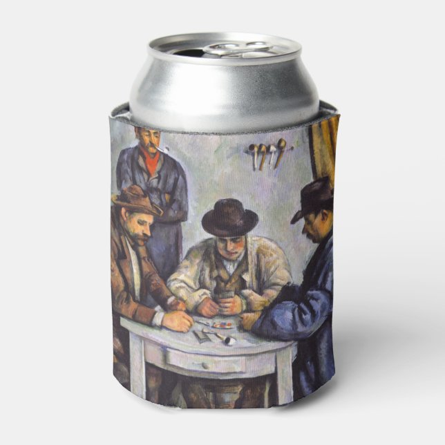 Paul Cezanne - The Card Players Can Cooler (Can Front)