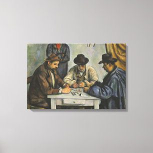 Paul Cezanne - The Card Players Canvas Print