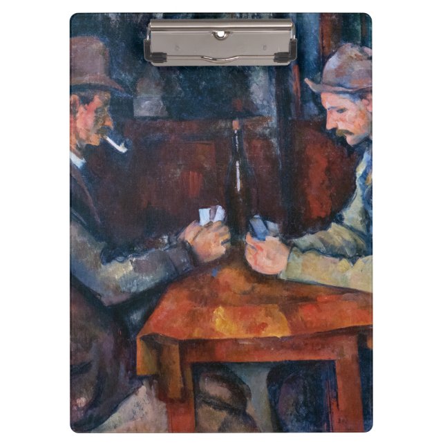 Paul Cezanne - The Card Players Clipboard (Front)