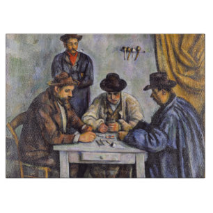 Paul Cezanne - The Card Players Cutting Board