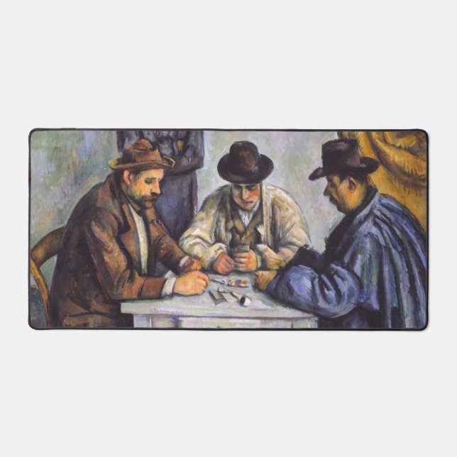 Paul Cezanne - The Card Players Desk Mat (Front)