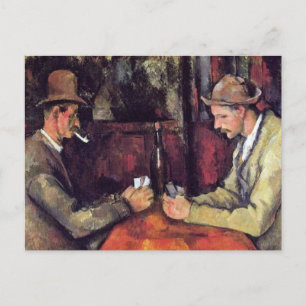 Paul Cezanne - The Card Players Fine Art Painting
