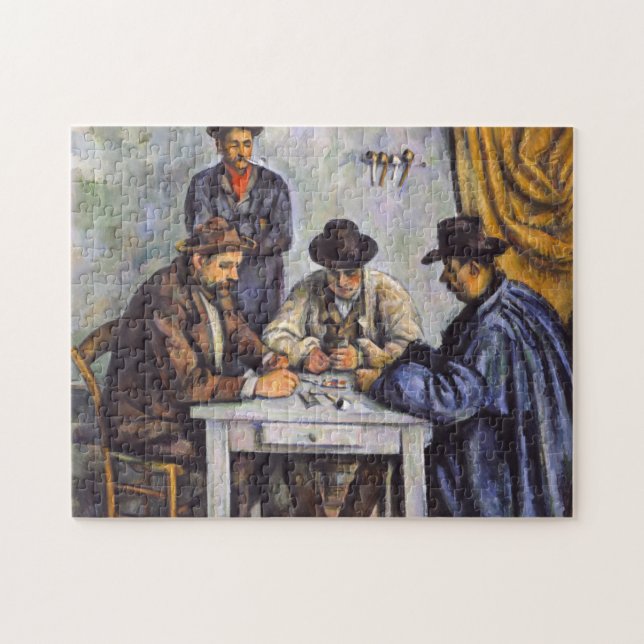 Paul Cezanne - The Card Players Jigsaw Puzzle (Horizontal)