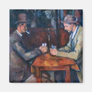 Paul Cezanne - The Card Players Magnet