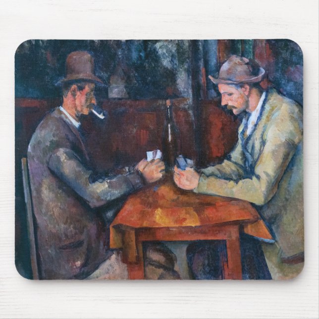 Paul Cezanne - The Card Players Mouse Mat (Front)