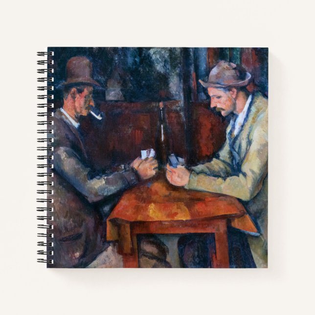 Paul Cezanne - The Card Players Notebook (Front)