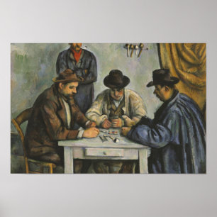 Paul Cezanne - The Card Players Poster
