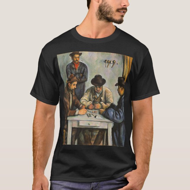 Paul Cezanne - The Card Players T-Shirt (Front)