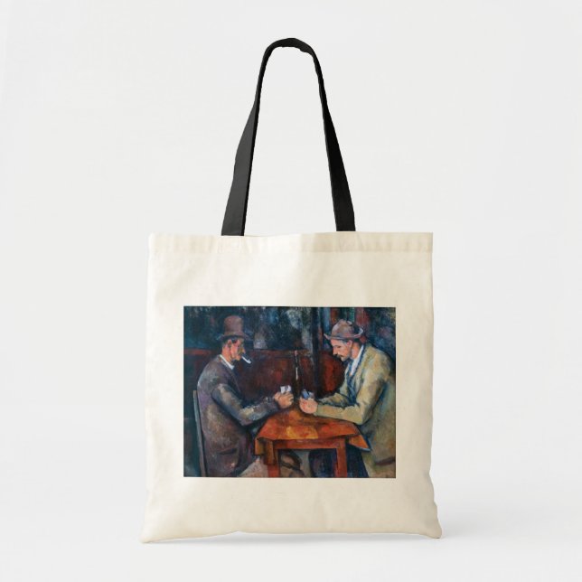 Paul Cezanne - The Card Players Tote Bag (Front)
