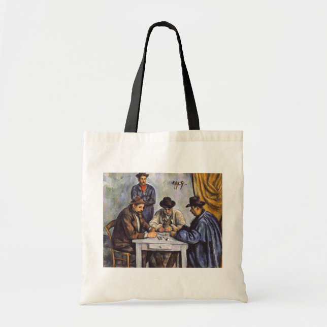 Paul Cezanne - The Card Players Tote Bag (Front)
