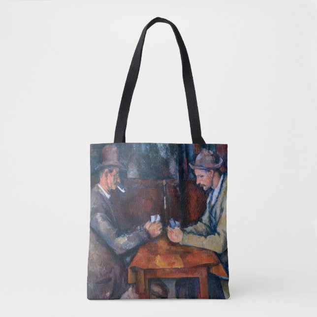 Paul Cezanne - The Card Players Tote Bag (Front)