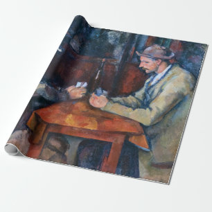 Paul Cezanne - The Card Players Wrapping Paper
