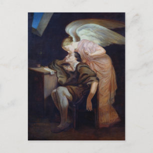 Paul Cezanne   The Dream of the Poet Postcard