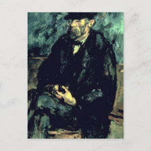 Paul Cezanne The Gardener Vallier, c.1905 Postcard