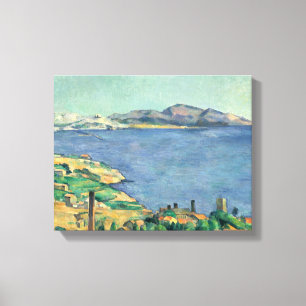 Paul Cezanne - The Gulf of Marseilles Canvas Print