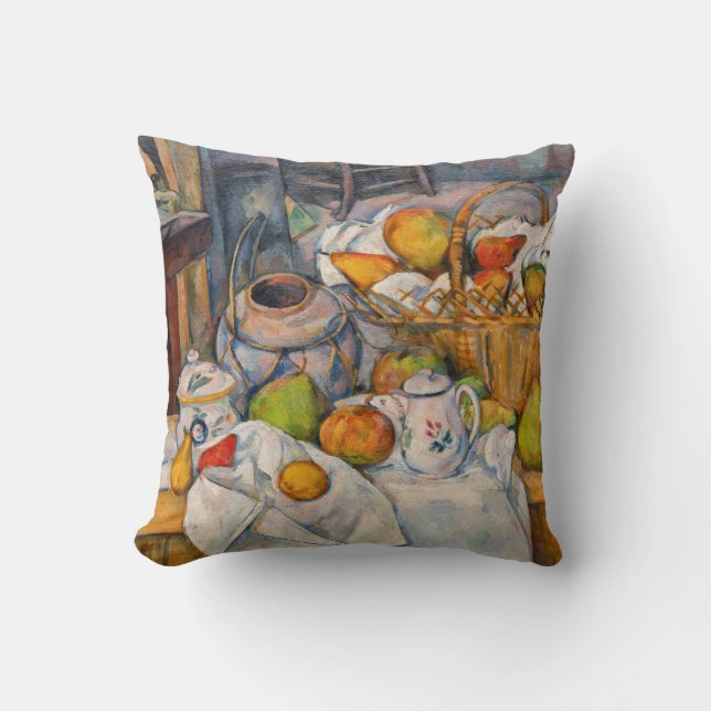 Paul Cezanne - The Kitchen Table Cushion (Front)