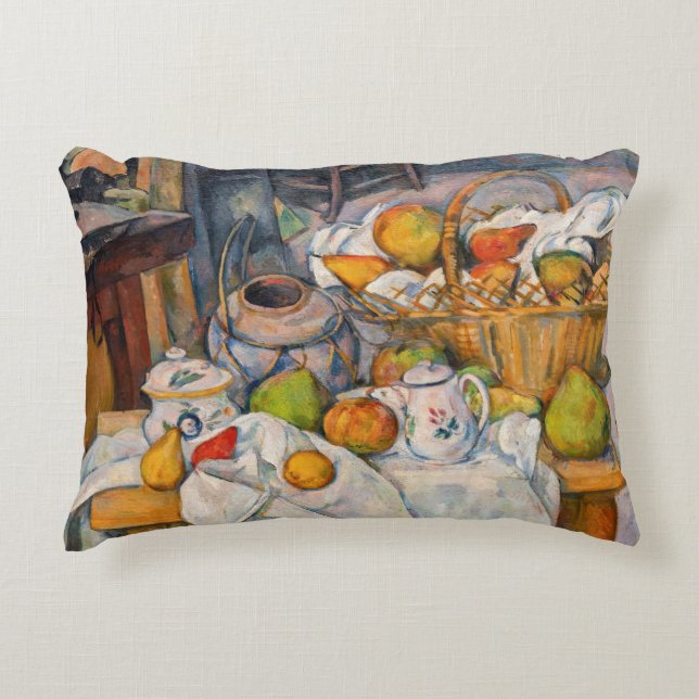 Paul Cezanne - The Kitchen Table Decorative Cushion (Front)