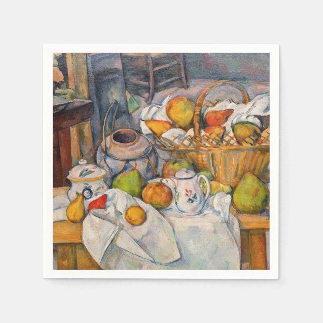 Paul Cezanne - The Kitchen Table Napkin (Front)