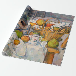 Paul Cezanne - The Kitchen Table Wrapping Paper