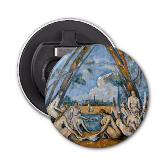 Paul Cezanne - The Large Bathers Bottle Opener (Front)