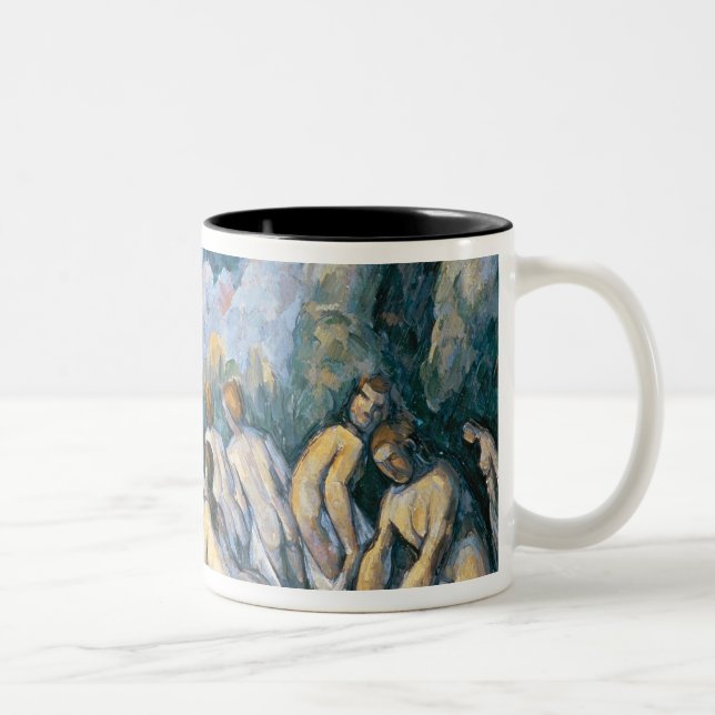 Paul Cezanne | The Large Bathers, c.1900-05 Two-Tone Coffee Mug (Right)