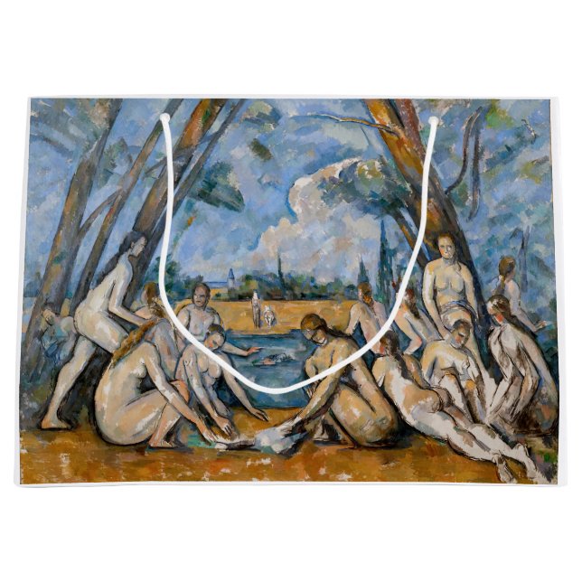 Paul Cezanne - The Large Bathers Gift Bag (Front)
