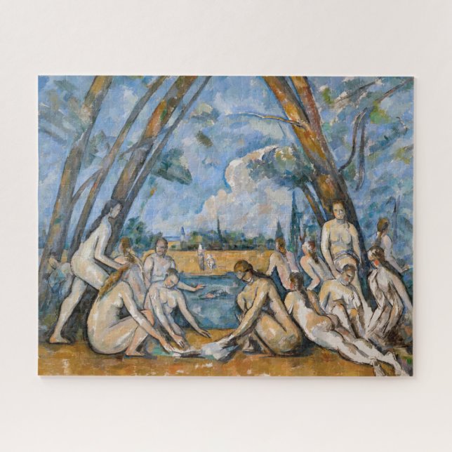 Paul Cezanne - The Large Bathers Jigsaw Puzzle (Horizontal)