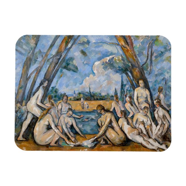 Paul Cezanne - The Large Bathers Magnet (Horizontal)