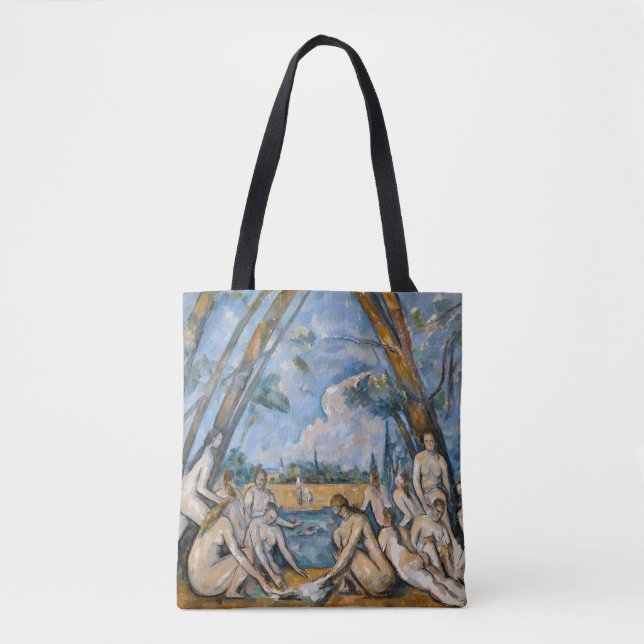 Paul Cezanne - The Large Bathers Tote Bag (Front)