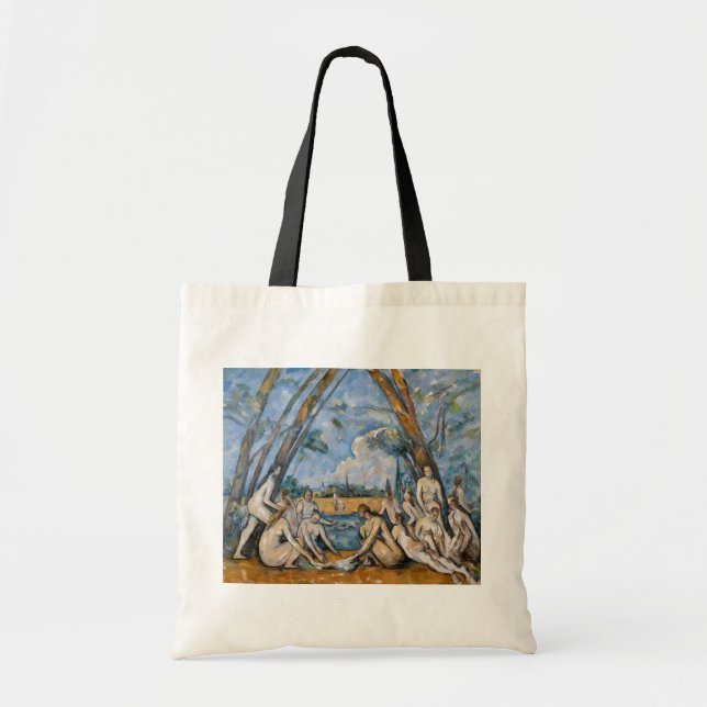 Paul Cezanne - The Large Bathers Tote Bag (Front)